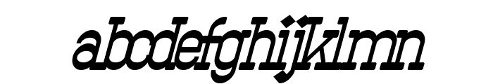Bantorain Bold Italic Font LOWERCASE