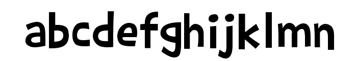 Barthowheel Regular Font LOWERCASE