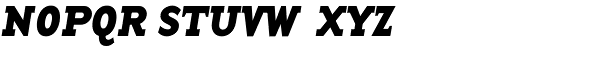 Base Twelve Serif BI Font UPPERCASE