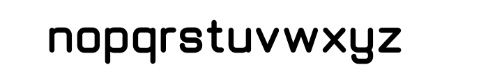 Basic Bold OT Font LOWERCASE
