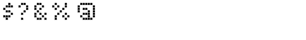 Basis Cubed Font OTHER CHARS