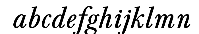 BaskervaldADFStd-Italic Font LOWERCASE