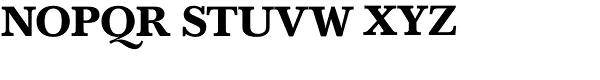 Baskerville Nr1 SB-Bold Font UPPERCASE