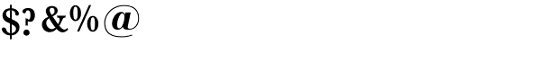Baskerville Nr1 SB-Med Font OTHER CHARS