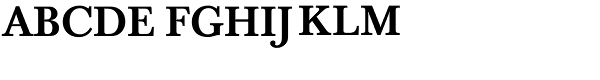 Baskerville Nr1 SB-Med Font UPPERCASE