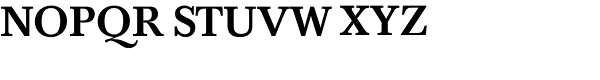 Baskerville Nr1 SB-Med Font UPPERCASE