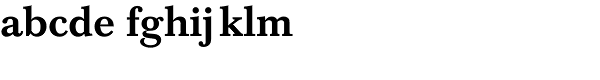 Baskerville Nr1 SB-Med Font LOWERCASE