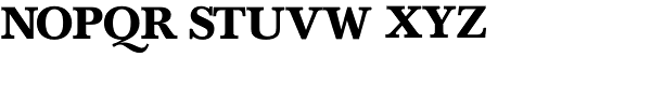Baskerville Nr1 SH-Bold Font UPPERCASE
