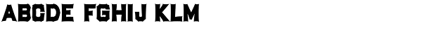 Bastinado Font UPPERCASE