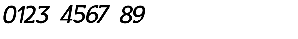 Bastonello Oblique Font OTHER CHARS