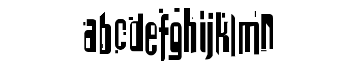 Batmos Regular Font LOWERCASE