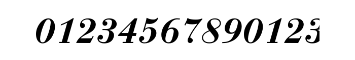 Bauer Bodoni Demi Bold Italic OT Std Font OTHER CHARS