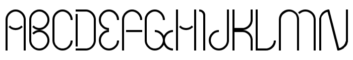 Bauhaus Two Font UPPERCASE