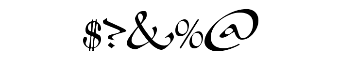 Bavand Regular Font OTHER CHARS