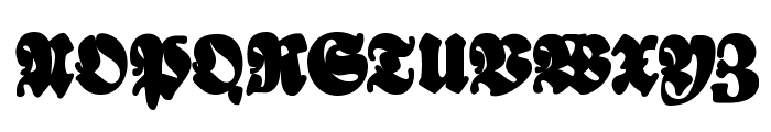 Bayreuther-BlaXXL Font UPPERCASE