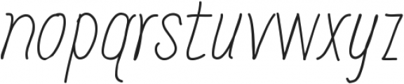 Baystyle Pencil ttf (400) Font LOWERCASE