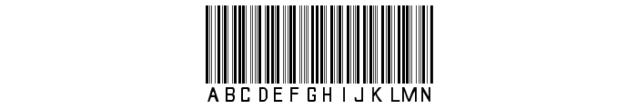 barcode font Font LOWERCASE