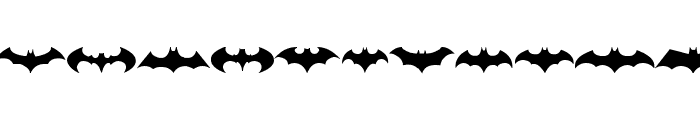 batman logo evolution tfb Font UPPERCASE