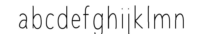 BDRouen Font LOWERCASE