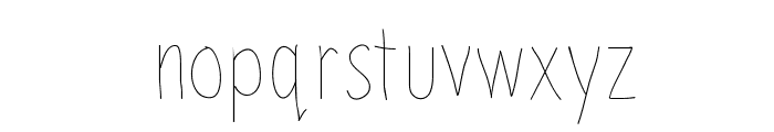 BDToulouse Font LOWERCASE