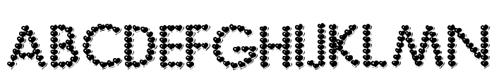 Be My Valentine Font LOWERCASE