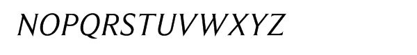 Beaufort Pro Regular Italic Font UPPERCASE
