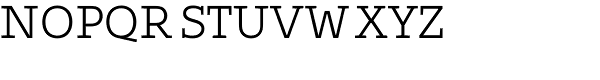 Belco Light Slab Serif Font UPPERCASE