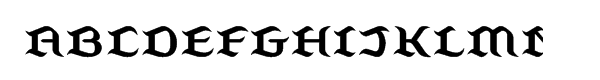 Beluga™ LT Regular Font UPPERCASE