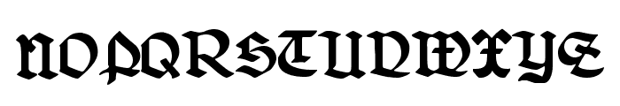 Belwe Gotisch Font UPPERCASE