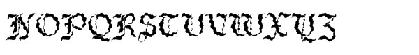 Bene Cryptine Antique Font UPPERCASE