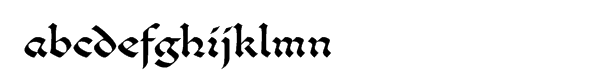 Beneta™ Roman Font LOWERCASE