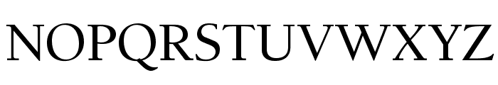 BensonOldStyleOpti-Medium Font UPPERCASE