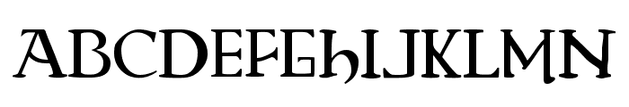 Beowulf Modern Font UPPERCASE