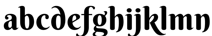 BerkshireSwash-Regular Font LOWERCASE