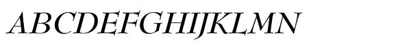 Bernhard Modern Std B EF Bold Italic Font UPPERCASE