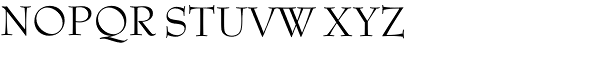 Bernhard Modern Std-Roman Font UPPERCASE