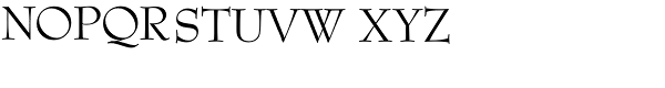 Bernhard Modern URW Roman Font UPPERCASE