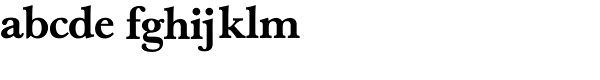 Berthold Baskerville Book Medium Font LOWERCASE