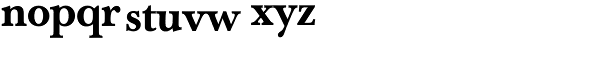 Berthold Baskerville Book Medium Font LOWERCASE