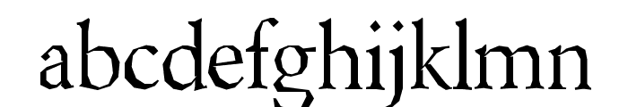 Berylium-Regular Font LOWERCASE