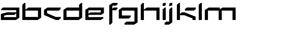Betaphid Font LOWERCASE