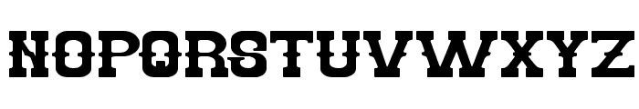 BILLY THE KID Font UPPERCASE