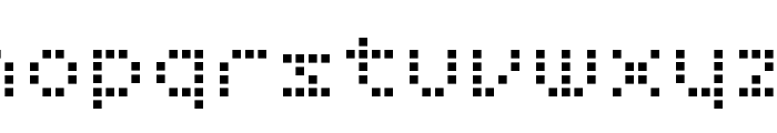 BITNEON Font LOWERCASE