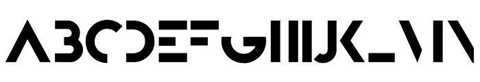 Bifur Foundation Font LOWERCASE