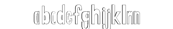 BigForehead Font LOWERCASE