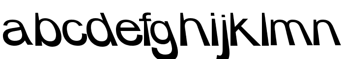 BigRedDAy Normal Font LOWERCASE
