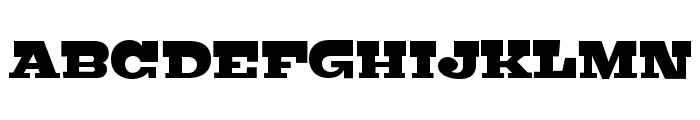 Bigfish Black Font UPPERCASE