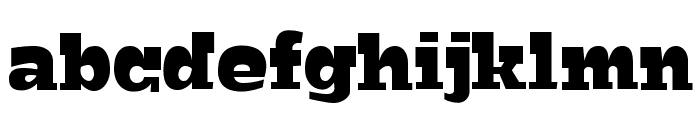 Bigfish Black Font LOWERCASE