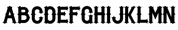 BikerfromHell Font LOWERCASE