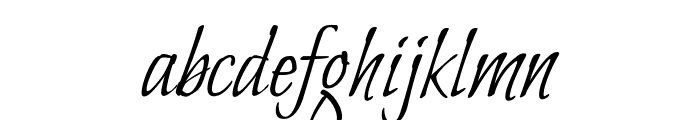 BilboSwashCaps-Regular Font LOWERCASE